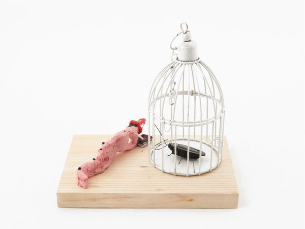 Paola Giusti : Il grillo che parla con pinocchio 2024  - Asta Dballage. Occasioni in asta - Associazione Nazionale - Case d'Asta italiane