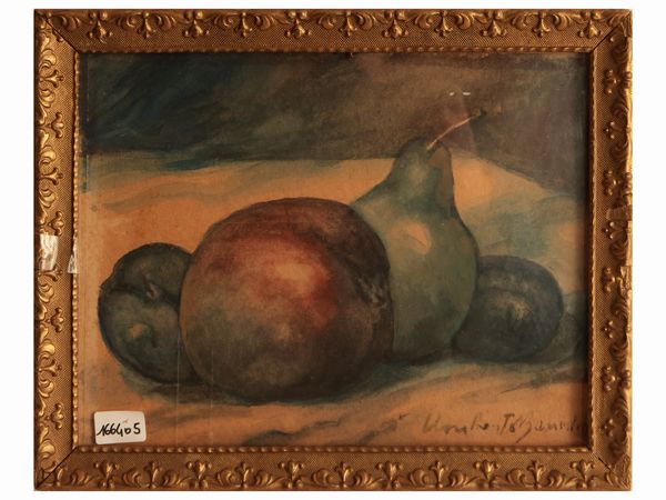 Umberto Benedetti : Natura morta  - Asta Dballage. Occasioni in asta - Associazione Nazionale - Case d'Asta italiane