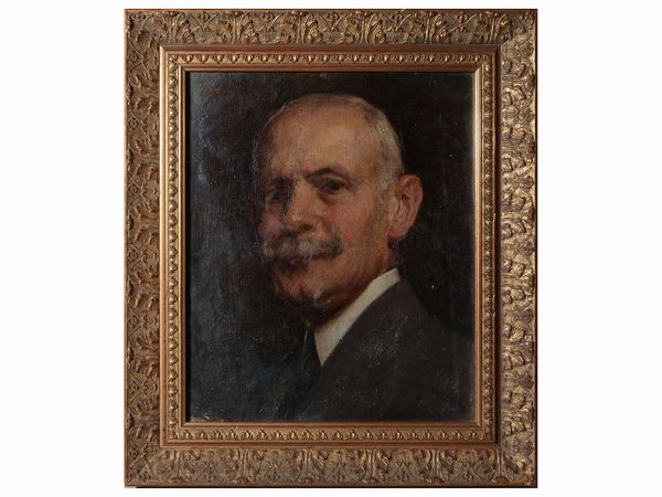 Arturo Calosci : Autoritratto  - Asta Dballage. Occasioni in asta - Associazione Nazionale - Case d'Asta italiane