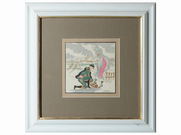 Lotto di litografie  - Asta Dballage. Occasioni in asta - Associazione Nazionale - Case d'Asta italiane