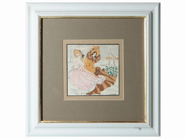 Lotto di litografie  - Asta Dballage. Occasioni in asta - Associazione Nazionale - Case d'Asta italiane