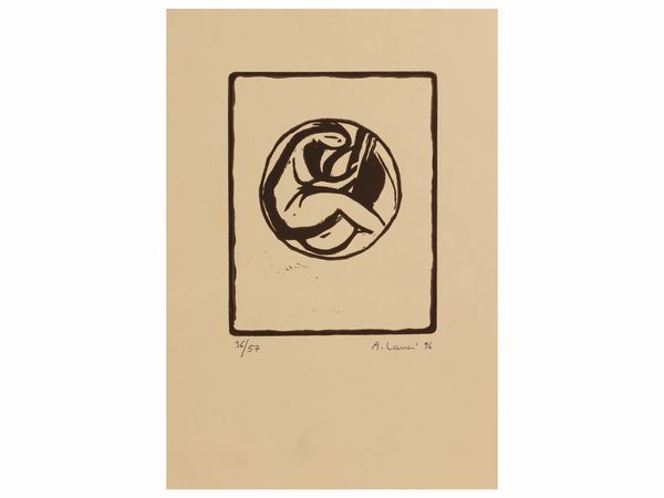 AMEDEO LANCI : Senza titolo  - Asta Dballage. Occasioni in asta - Associazione Nazionale - Case d'Asta italiane