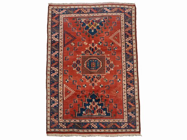 Tappeto caucasico Kars di vecchia manifattura  - Asta Dèballage. Occasioni in asta - Associazione Nazionale - Case d'Asta italiane