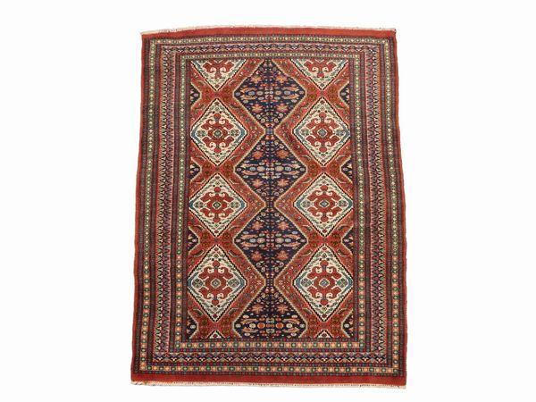 Tappeto caucasico Lezghi di vecchia manifattura  - Asta Dballage. Occasioni in asta - Associazione Nazionale - Case d'Asta italiane