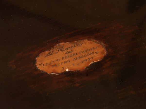 Rosoliera in legno ebanizzato  - Asta Dballage. Occasioni in asta - Associazione Nazionale - Case d'Asta italiane