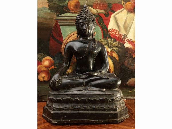 Buddha in bronzo  - Asta Dballage. Occasioni in asta - Associazione Nazionale - Case d'Asta italiane