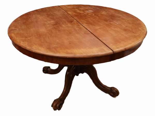 Tavolo da pranzo allungabile in noce biondo  - Asta Dballage. Occasioni in asta - Associazione Nazionale - Case d'Asta italiane