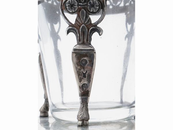 Grande oliera in argento, Regno Lombardo Veneto  - Asta Dballage. Occasioni in asta - Associazione Nazionale - Case d'Asta italiane