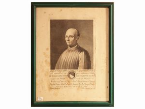 Francesco Allegrini : Ritratti di personaggi illustri  - Asta Dballage. Occasioni in asta - Associazione Nazionale - Case d'Asta italiane