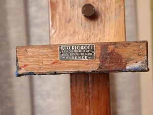 Cavalletto da pittore, Rigacci Firenze  - Asta Dballage. Occasioni in asta - Associazione Nazionale - Case d'Asta italiane
