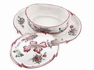 Salsiera in maiolica  - Asta Dballage. Occasioni in asta - Associazione Nazionale - Case d'Asta italiane