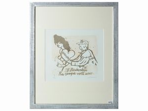 MINO MACCARI : Lotto di grafica  - Asta Dballage. Occasioni in asta - Associazione Nazionale - Case d'Asta italiane