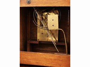 Orologio da tavolo in rovere  - Asta Dballage. Occasioni in asta - Associazione Nazionale - Case d'Asta italiane