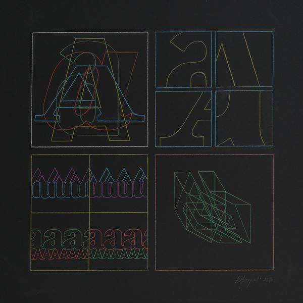 Renato  Spagnoli : Lotto di due opere su carta  - Asta Arte Moderna e Contemporanea - Associazione Nazionale - Case d'Asta italiane