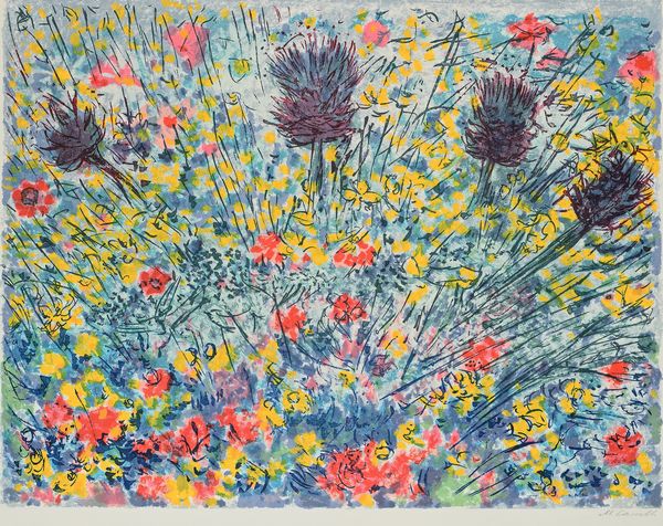 MICHELE CASCELLA : Campo di fiori  - Asta Arte Moderna e Contemporanea - Associazione Nazionale - Case d'Asta italiane