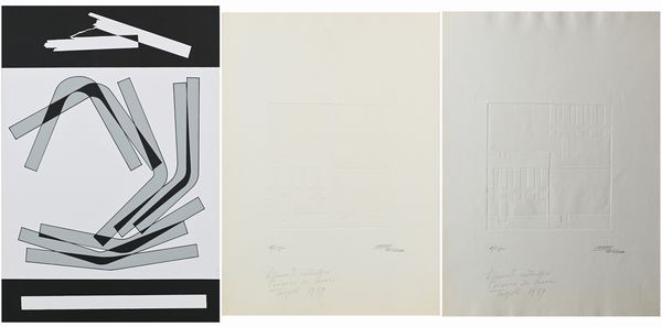 Lotto di due grafiche  - Asta Arte Moderna e Contemporanea - Associazione Nazionale - Case d'Asta italiane