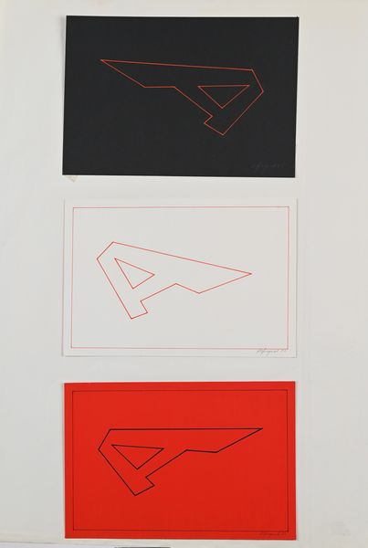 Renato  Spagnoli : Lotto di tre disegni  - Asta Arte Moderna e Contemporanea - Associazione Nazionale - Case d'Asta italiane