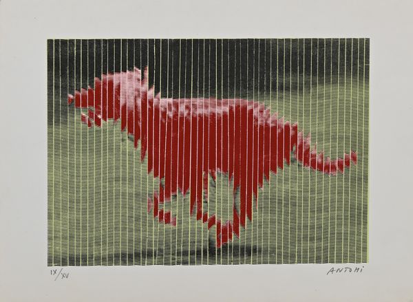 Anonimo del XX secolo : Lotto di due opere grafiche  - Asta Arte Moderna e Contemporanea - Associazione Nazionale - Case d'Asta italiane