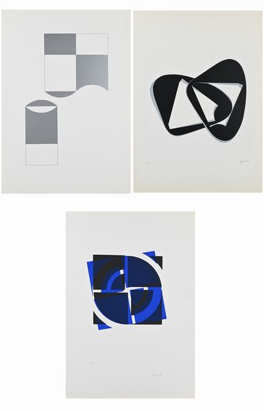 Lotto di 3 opere grafiche  - Asta Arte Moderna e Contemporanea - Associazione Nazionale - Case d'Asta italiane