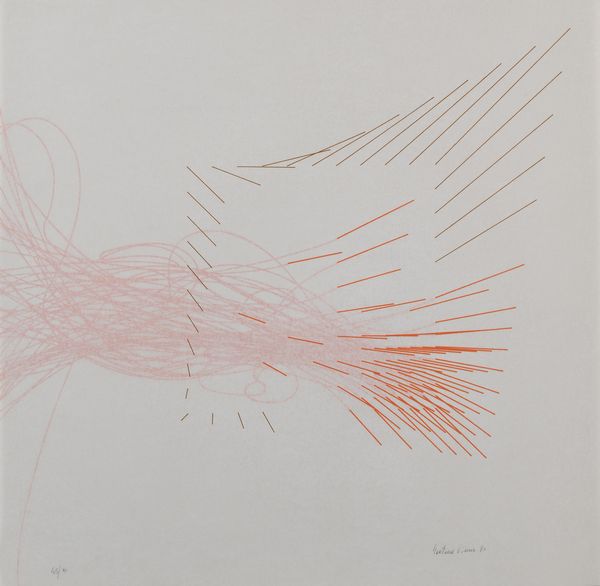 Lotto di 7 serigrafie di M. Tancredi, W. Tulli, W. Gaul, G. Pinna, T. Arch e Mario Bizzarri  - Asta Arte Moderna e Contemporanea - Associazione Nazionale - Case d'Asta italiane