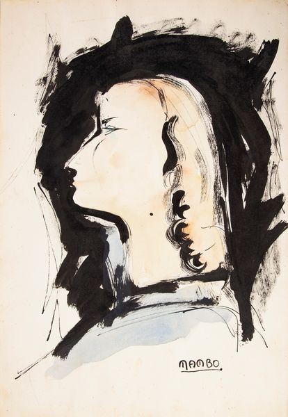 RENATO MAMBOR : Ritratto  - Asta Arte Moderna e Contemporanea - Associazione Nazionale - Case d'Asta italiane