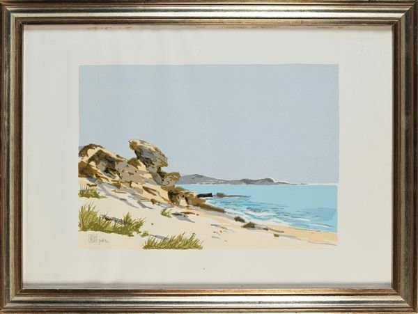 ALDO RISO : Senza titolo Spiaggia  - Asta Arte Moderna e Contemporanea - Associazione Nazionale - Case d'Asta italiane