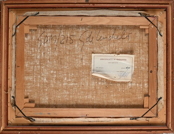 Giacomo De Michelis : La pesca di notte  - Asta Arte Moderna e Contemporanea - Associazione Nazionale - Case d'Asta italiane