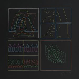 Renato  Spagnoli : Lotto di due opere su carta  - Asta Arte Moderna e Contemporanea - Associazione Nazionale - Case d'Asta italiane