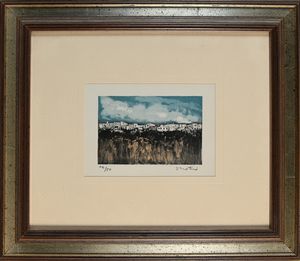 Enotrio Pugliese : Paesaggio  - Asta Arte Moderna e Contemporanea - Associazione Nazionale - Case d'Asta italiane