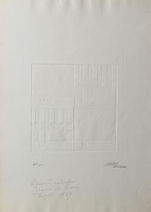 Lotto di due grafiche  - Asta Arte Moderna e Contemporanea - Associazione Nazionale - Case d'Asta italiane