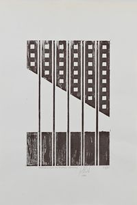 Anonimo del XX secolo : Lotto di 4 serigrafie  - Asta Arte Moderna e Contemporanea - Associazione Nazionale - Case d'Asta italiane