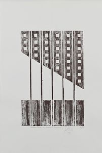 Anonimo del XX secolo : Lotto di 4 serigrafie  - Asta Arte Moderna e Contemporanea - Associazione Nazionale - Case d'Asta italiane