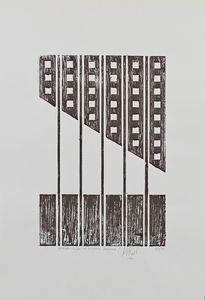 Anonimo del XX secolo : Lotto di 4 serigrafie  - Asta Arte Moderna e Contemporanea - Associazione Nazionale - Case d'Asta italiane