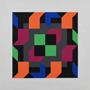 Martino Gerevini : Lotto di 5 serigrafie  - Asta Arte Moderna e Contemporanea - Associazione Nazionale - Case d'Asta italiane