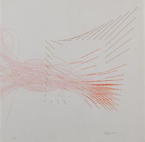 Lotto di 7 serigrafie di M. Tancredi, W. Tulli, W. Gaul, G. Pinna, T. Arch e Mario Bizzarri  - Asta Arte Moderna e Contemporanea - Associazione Nazionale - Case d'Asta italiane