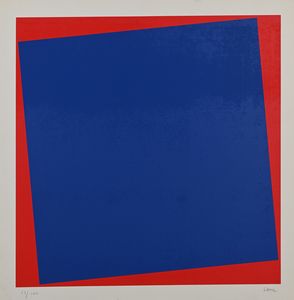 Lotto di 7 serigrafie di M. Tancredi, W. Tulli, W. Gaul, G. Pinna, T. Arch e Mario Bizzarri  - Asta Arte Moderna e Contemporanea - Associazione Nazionale - Case d'Asta italiane