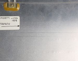 Victor Simonetti : Flusso autovincolante strutturato  - Asta Arte Moderna e Contemporanea - Associazione Nazionale - Case d'Asta italiane