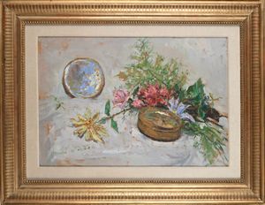 Grazia Fioresi : Natura morta  - Asta Arte Moderna e Contemporanea - Associazione Nazionale - Case d'Asta italiane