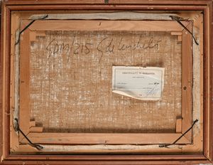 Giacomo De Michelis : La pesca di notte  - Asta Arte Moderna e Contemporanea - Associazione Nazionale - Case d'Asta italiane