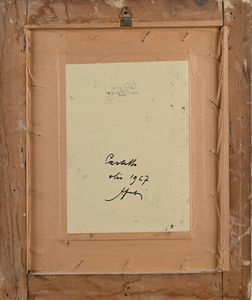 Amintore Fanfani : Castello  - Asta Arte Moderna e Contemporanea - Associazione Nazionale - Case d'Asta italiane