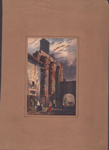 Scorcio di Roma  - Asta Opere su carta. Stampe, disegni, foto d'epoca - Associazione Nazionale - Case d'Asta italiane