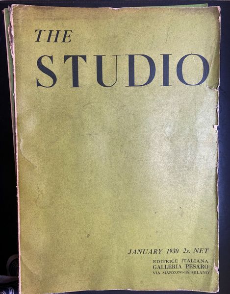 The Studio  - Asta Opere su carta. Stampe, disegni, foto d'epoca - Associazione Nazionale - Case d'Asta italiane