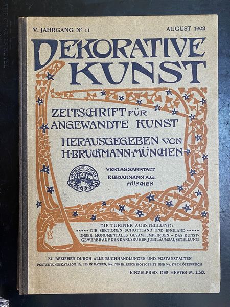 Dekorative Kunst : illustrierte Zeitschrift f�r angewandte Kunst  - Asta Opere su carta. Stampe, disegni, foto d'epoca - Associazione Nazionale - Case d'Asta italiane