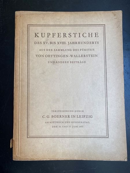 Lotto di 11 volumi - cataloghi di incisioni antiche e moderne  - Asta Opere su carta. Stampe, disegni, foto d'epoca - Associazione Nazionale - Case d'Asta italiane