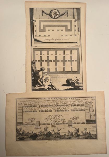 François Halma : Lotto di 2 incisioni  - Asta Opere su carta. Stampe, disegni, foto d'epoca - Associazione Nazionale - Case d'Asta italiane