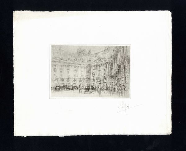 William Walcott : Parigi - Plae Vendme, 1928  - Asta Opere su carta. Stampe, disegni, foto d'epoca - Associazione Nazionale - Case d'Asta italiane