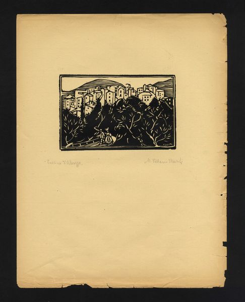 MARIO VELLANI MARCHI : A) Paesino d'Abruzzo, B Scanno  - Asta Opere su carta. Stampe, disegni, foto d'epoca - Associazione Nazionale - Case d'Asta italiane