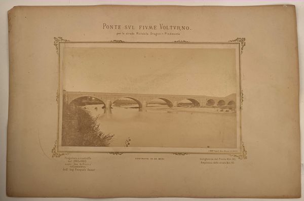Viste di ponti in Campania  - Asta Opere su carta. Stampe, disegni, foto d'epoca - Associazione Nazionale - Case d'Asta italiane
