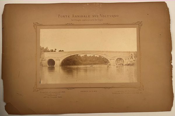 Viste di ponti in Campania  - Asta Opere su carta. Stampe, disegni, foto d'epoca - Associazione Nazionale - Case d'Asta italiane