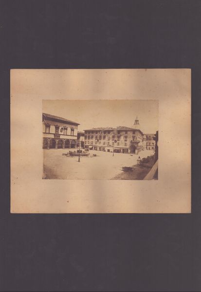 Viste di borghi e monumenti del centro Italia  - Asta Opere su carta. Stampe, disegni, foto d'epoca - Associazione Nazionale - Case d'Asta italiane